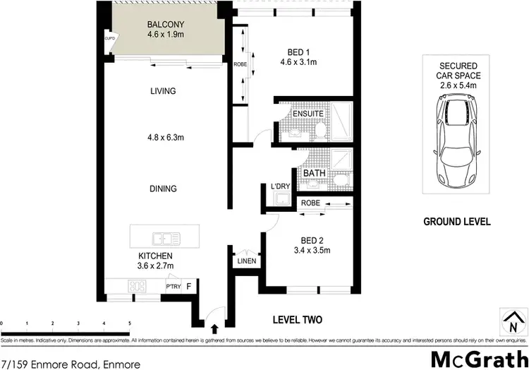 Floorplan of Homely apartment listing, 7/159 Enmore Road, Enmore NSW 2042