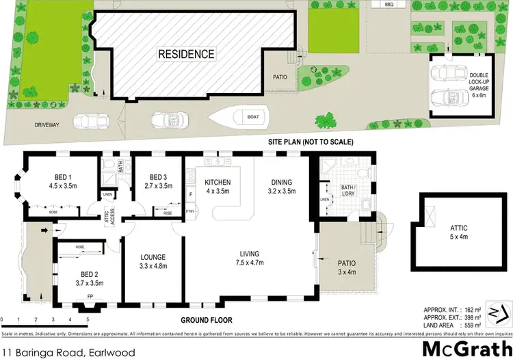 Floorplan of Homely house listing, 11 Baringa Road, Earlwood NSW 2206