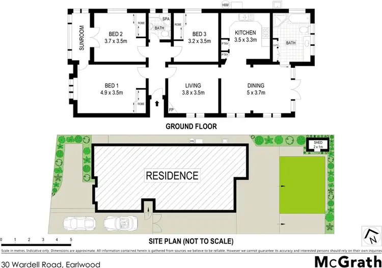 Floorplan of Homely house listing, 30 Wardell Road, Earlwood NSW 2206