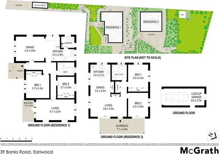 Floorplan of Homely house listing, 39 Banks Road, Earlwood NSW 2206