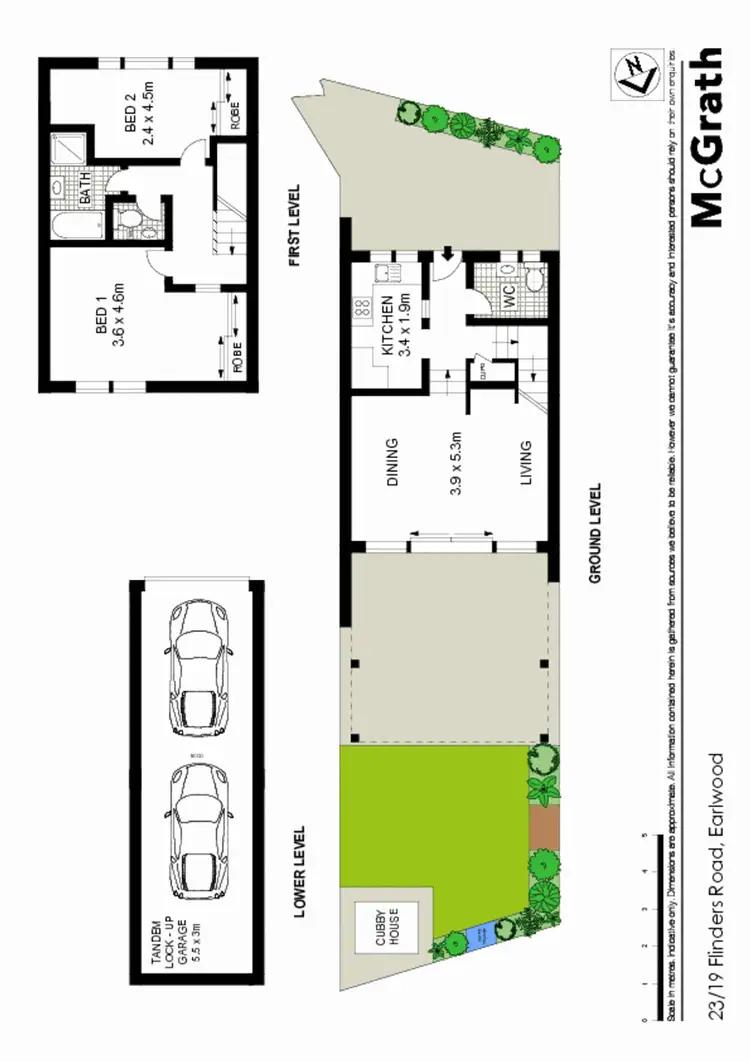 Floorplan of Homely house listing, 23/19 Flinders Road, Earlwood NSW 2206