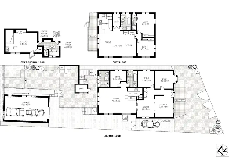Floorplan of Homely house listing, 1 Wellington Road, Earlwood NSW 2206