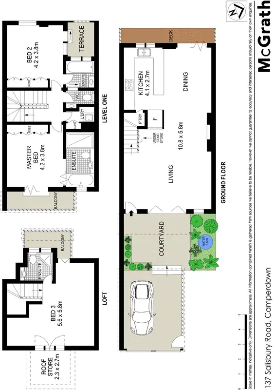 Floorplan of Homely house listing, 137 Salisbury Road, Camperdown NSW 2050