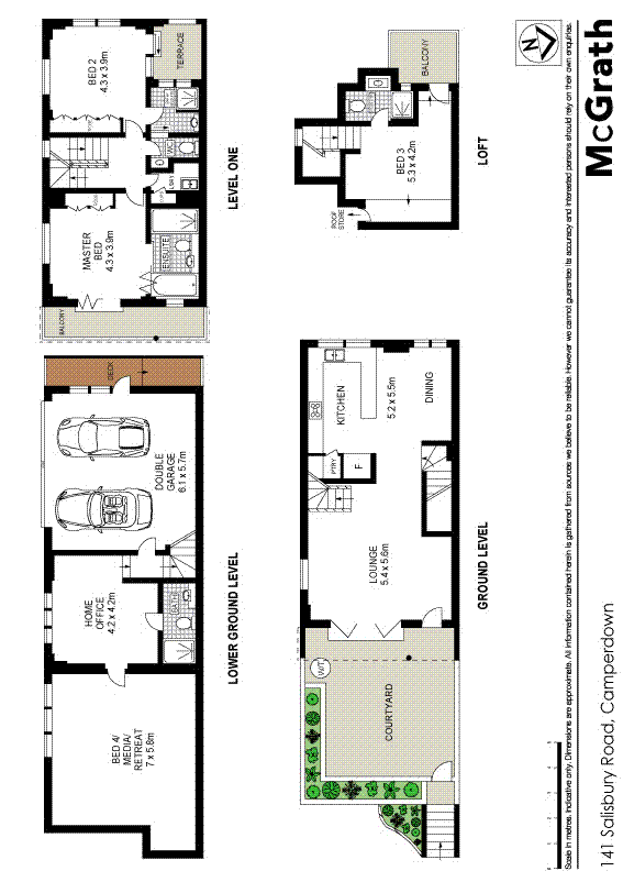 Floorplan of Homely house listing, 141 Salisbury Road, Camperdown NSW 2050