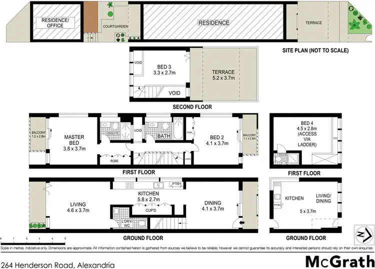 Floorplan of Homely house listing, 264 Henderson Road, Alexandria NSW 2015