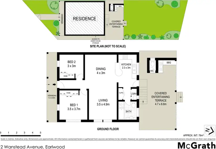 Floorplan of Homely house listing, 2 Wanstead Avenue, Earlwood NSW 2206
