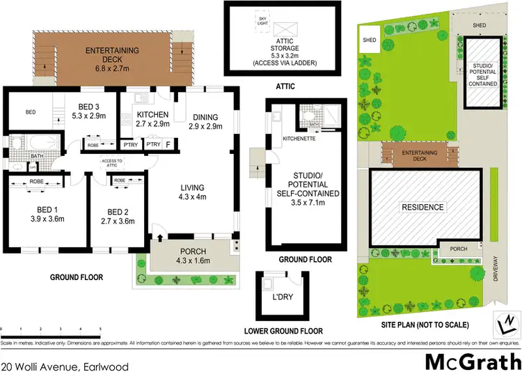 Floorplan of Homely house listing, 20 Wolli Avenue, Earlwood NSW 2206
