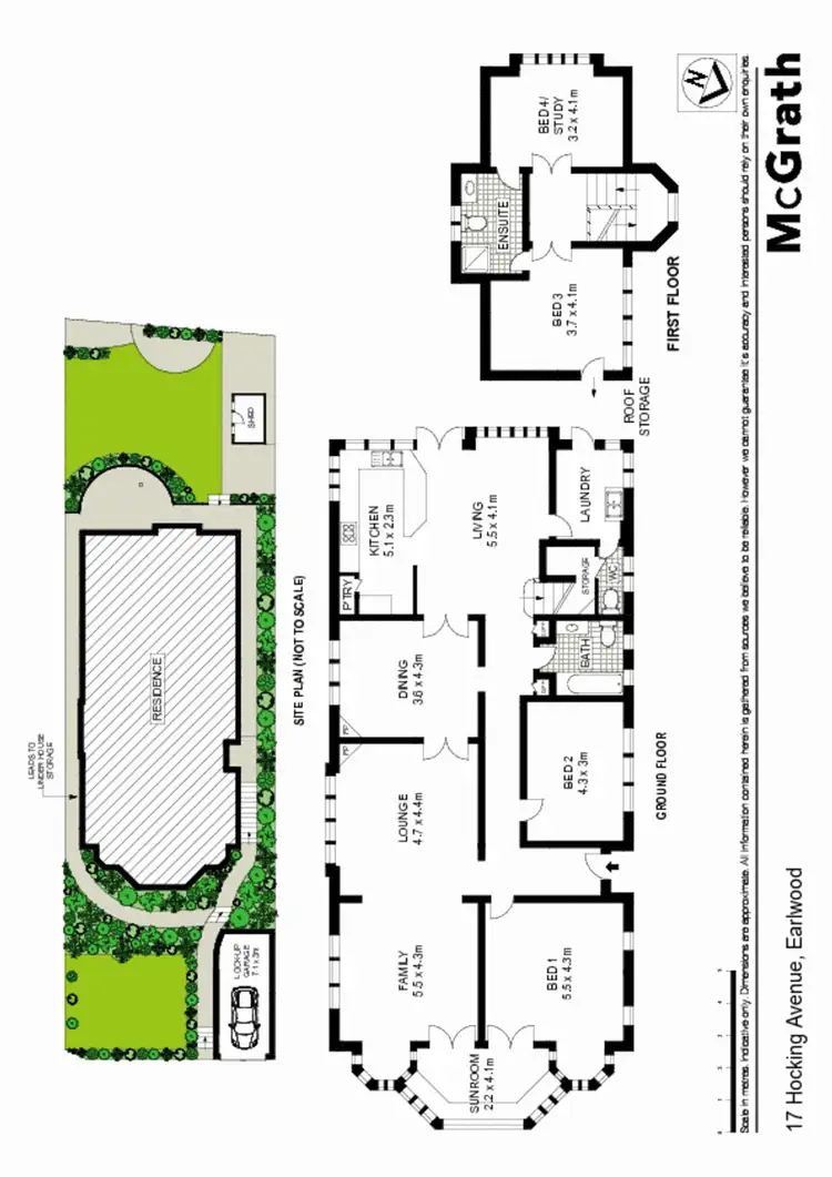 Floorplan of Homely house listing, 17 Hocking Avenue, Earlwood NSW 2206