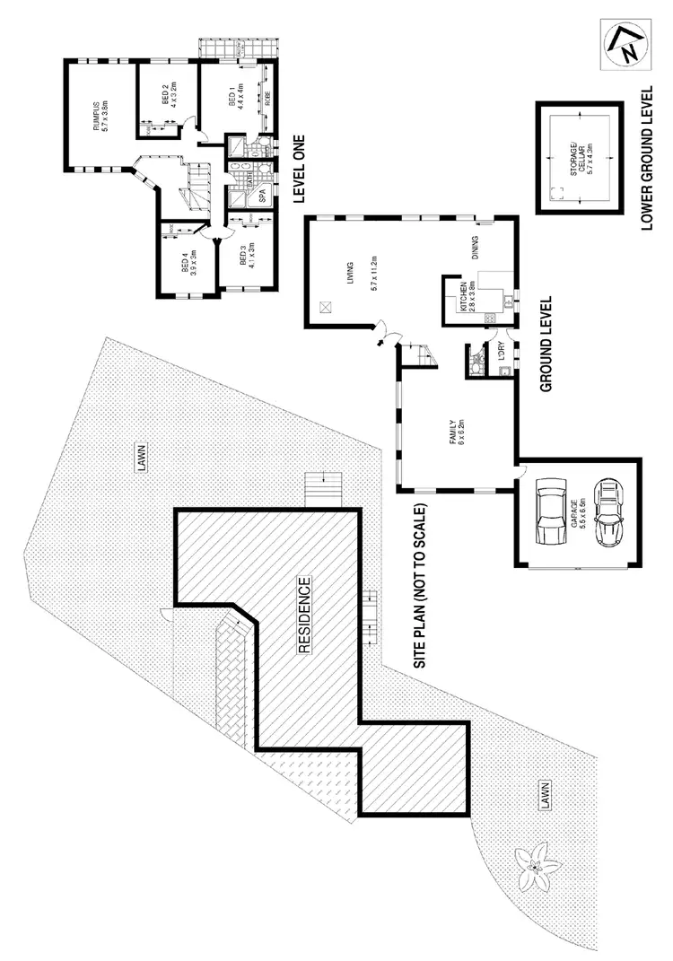 Floorplan of Homely house listing, 8A Wanstead Avenue, Earlwood NSW 2206