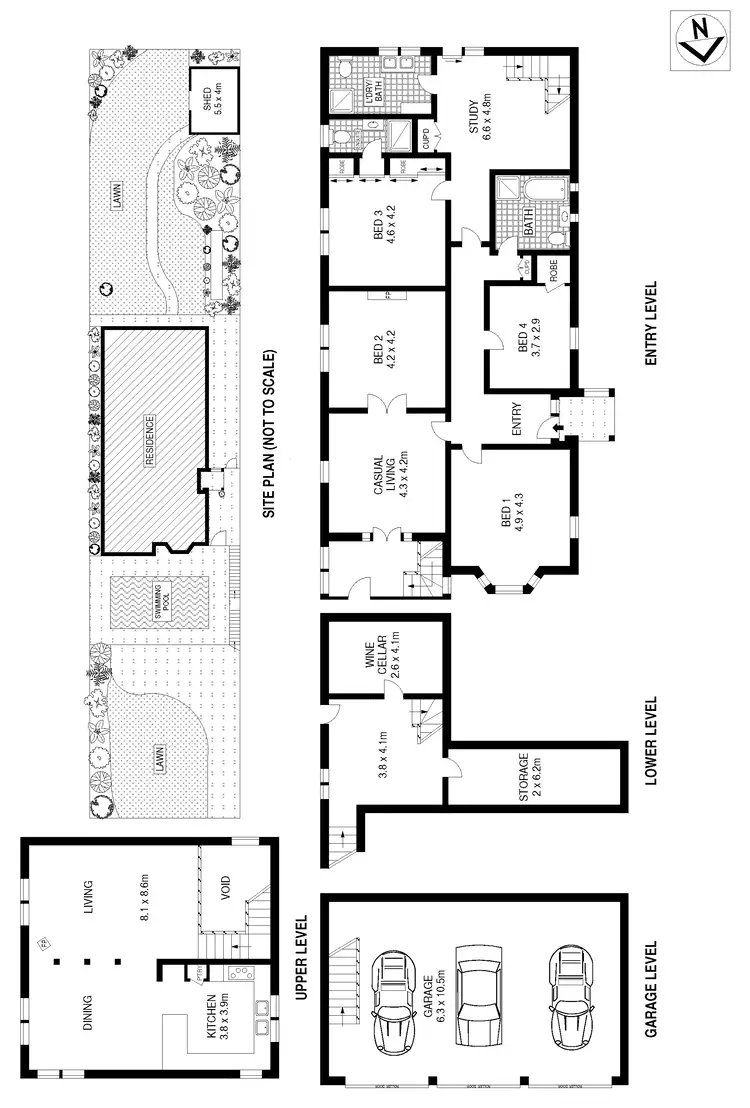 Floorplan of Homely house listing, 60 Prince Edward Avenue, Earlwood NSW 2206