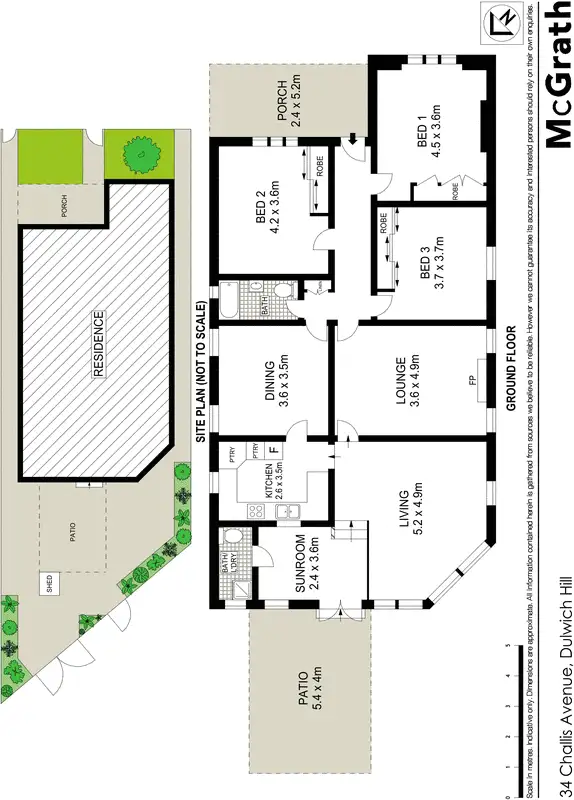 Floorplan of Homely house listing, 34 Challis Avenue, Dulwich Hill NSW 2203