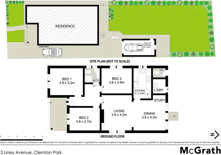 Floorplan of Homely house listing, 3 Liney Avenue, Clemton Park NSW 2206