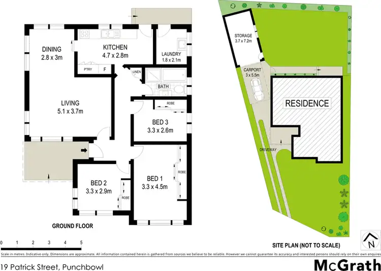 Floorplan of Homely house listing, 19 Patrick Street, Punchbowl NSW 2196