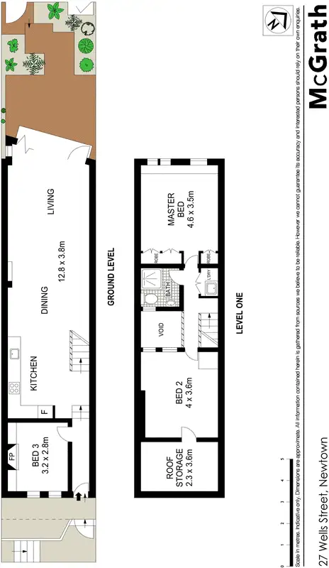 Floorplan of Homely house listing, 27 Wells Street, Newtown NSW 2042
