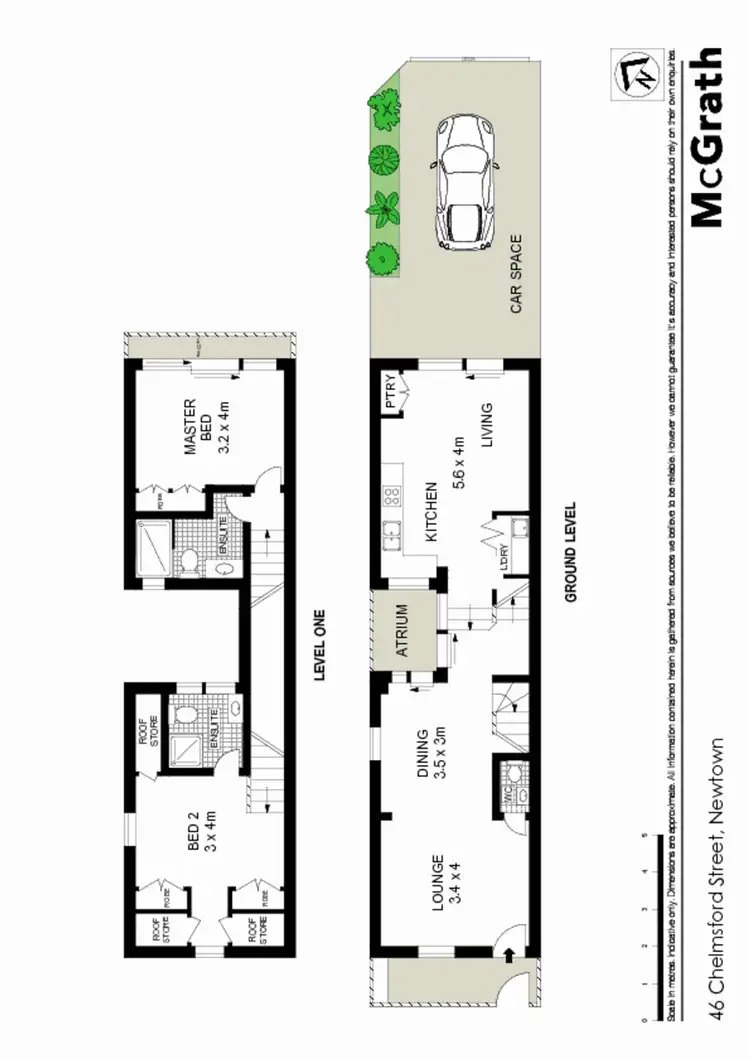 Floorplan of Homely house listing, 46 Chelmsford Street, Newtown NSW 2042