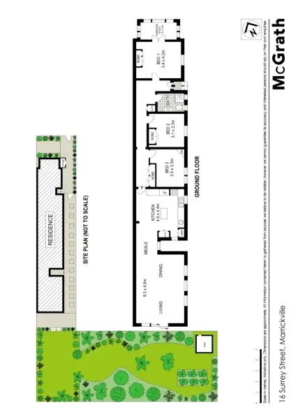 Floorplan of Homely house listing, 16 Surrey Street, Marrickville NSW 2204