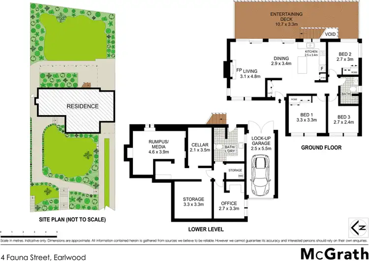 Floorplan of Homely house listing, 4 Fauna Street, Earlwood NSW 2206