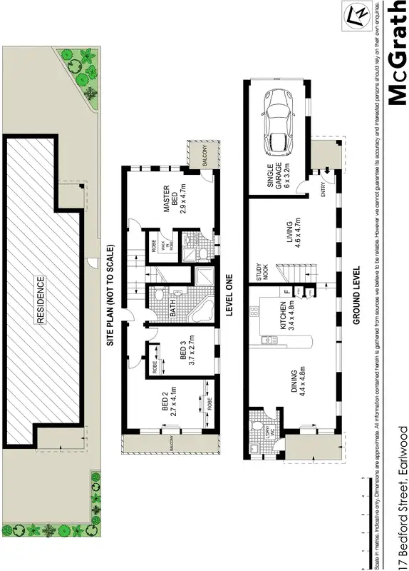 Floorplan of Homely house listing, 17 Bedford Street, Earlwood NSW 2206