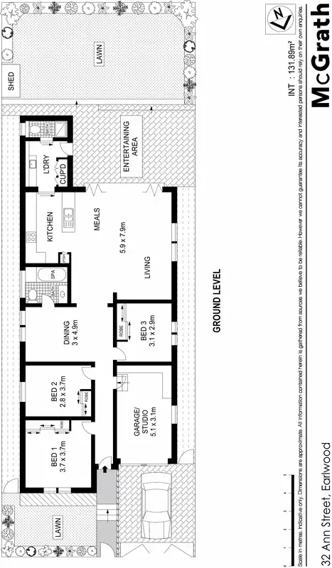Floorplan of Homely house listing, 32 Ann Street, Earlwood NSW 2206