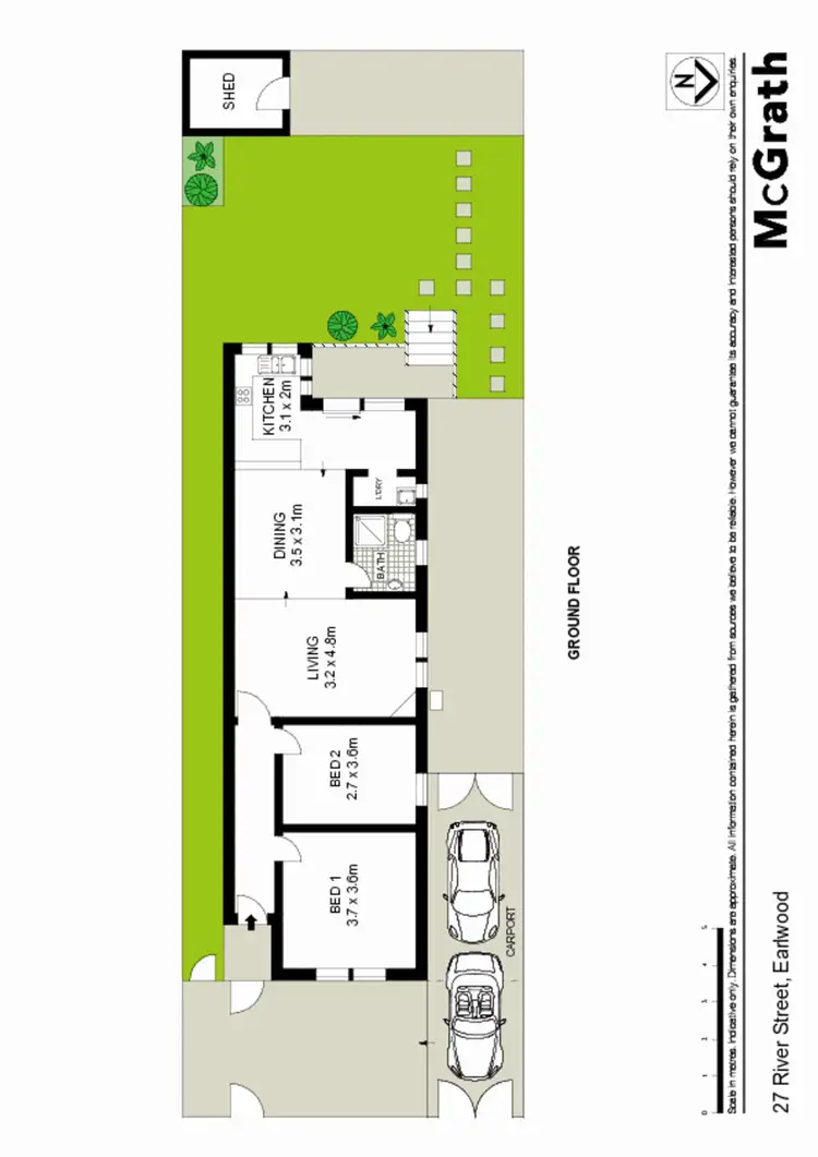 Floorplan of Homely house listing, 27 River Street, Earlwood NSW 2206