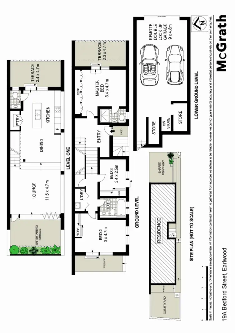 Floorplan of Homely house listing, 19A Bedford Street, Earlwood NSW 2206