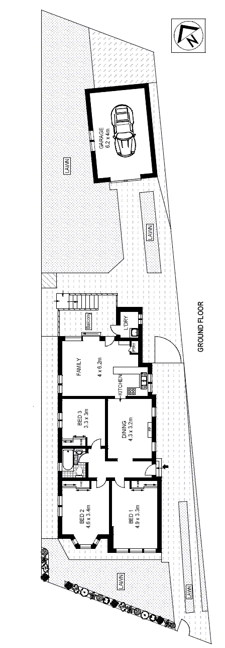 Floorplan of Homely house listing, 34 Main Street, Earlwood NSW 2206