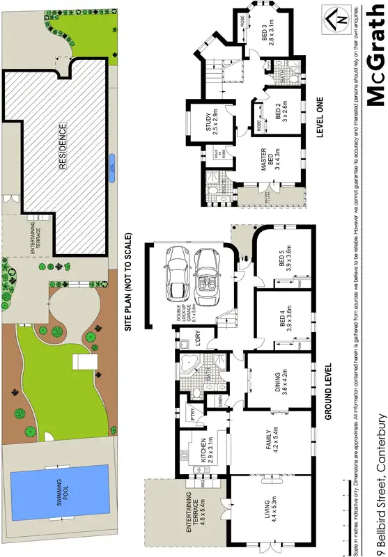 Floorplan of Homely house listing, 9 Bellbird Street, Canterbury NSW 2193
