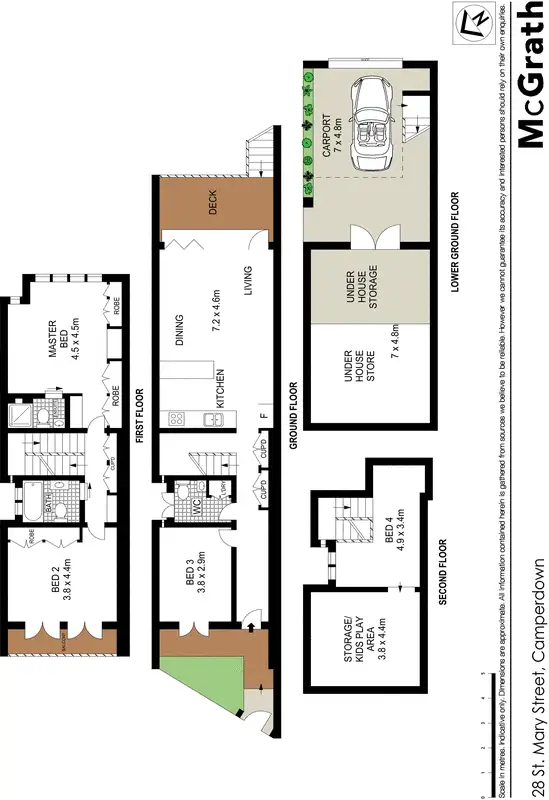 Floorplan of Homely house listing, 28 St Mary Street, Camperdown NSW 2050