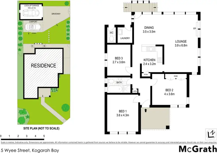 Floorplan of Homely house listing, 5 Wyee Street, Kogarah Bay NSW 2217