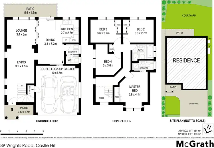 Floorplan of Homely house listing, 89 Wrights Road, Castle Hill NSW 2154