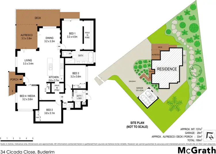 Floorplan of Homely house listing, 34 Cicada Close, Buderim QLD 4556