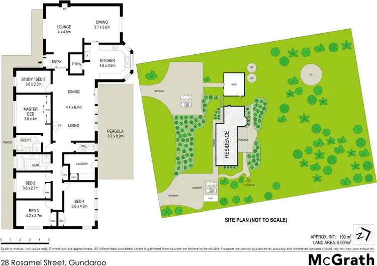 Floorplan of Homely house listing, 28 Rosamel Street, Gundaroo NSW 2620