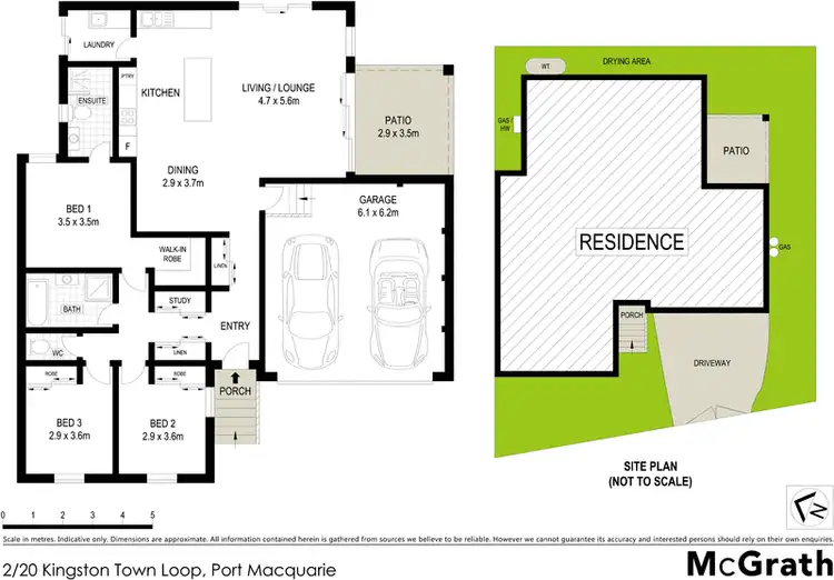 Floorplan of Homely villa listing, 2/20 Kingston Town Loop, Port Macquarie NSW 2444
