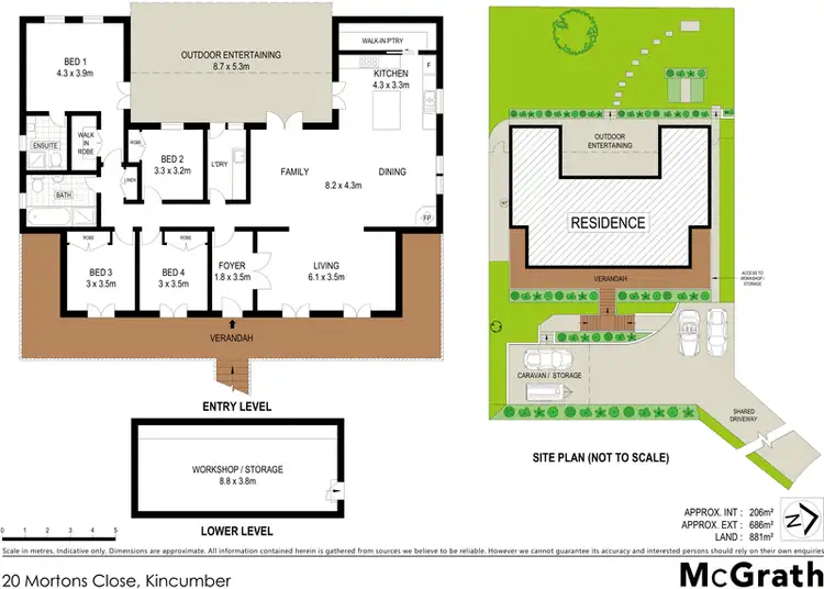 Floorplan of Homely house listing, 20 Mortons Close, Kincumber NSW 2251
