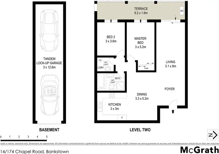 Floorplan of Homely apartment listing, 14/174 Chapel Road, Bankstown NSW 2200