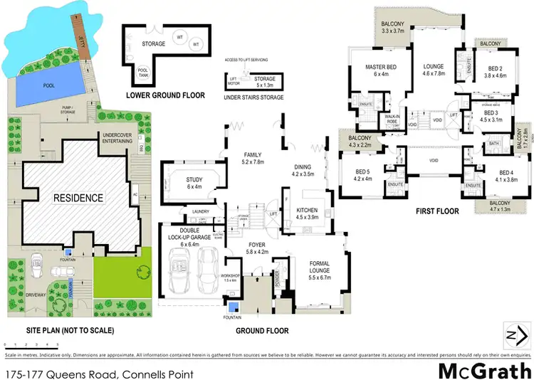 Floorplan of Homely house listing, 175-177 Queens Road, Connells Point NSW 2221