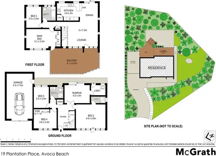 Floorplan of Homely house listing, 19 Plantation Place, Avoca Beach NSW 2251