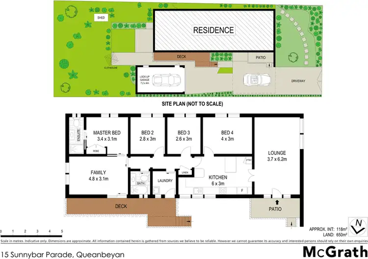 Floorplan of Homely house listing, 15 Sunnybar Parade, Queanbeyan NSW 2620