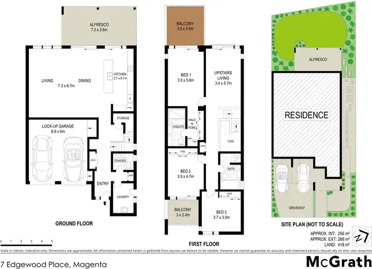 Floorplan of Homely house listing, 7 Edgewood Place, Magenta NSW 2261