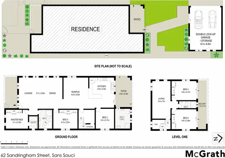 Floorplan of Homely house listing, 62 Sandringham Street, Sans Souci NSW 2219