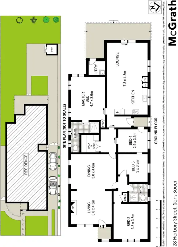 Floorplan of Homely house listing, 28 Horbury Street, Sans Souci NSW 2219
