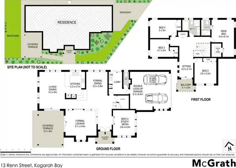 Floorplan of Homely house listing, 13 Renn Street, Kogarah Bay NSW 2217