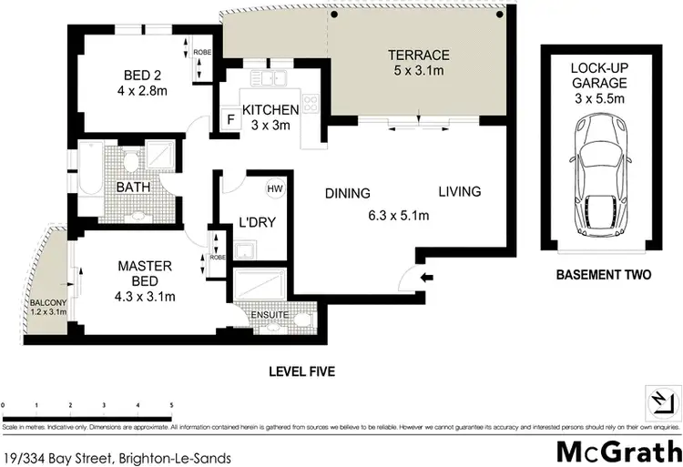 Floorplan of Homely apartment listing, 19/334 Bay Street, Brighton-le-sands NSW 2216