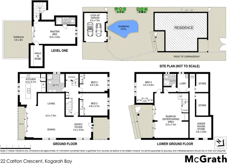 Floorplan of Homely house listing, 22 Carlton Crescent, Kogarah Bay NSW 2217