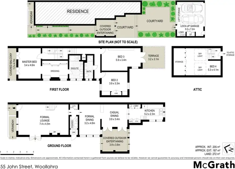 Floorplan of Homely house listing, 55 John Street, Woollahra NSW 2025