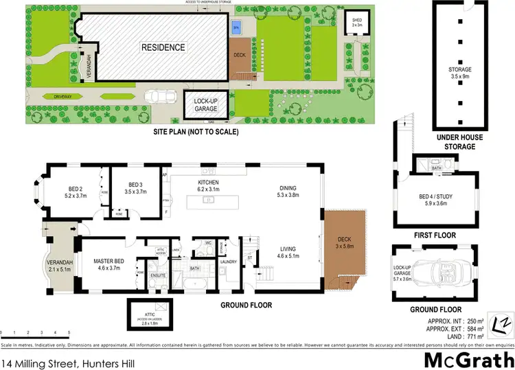 Floorplan of Homely house listing, 14 Milling Street, Hunters Hill NSW 2110
