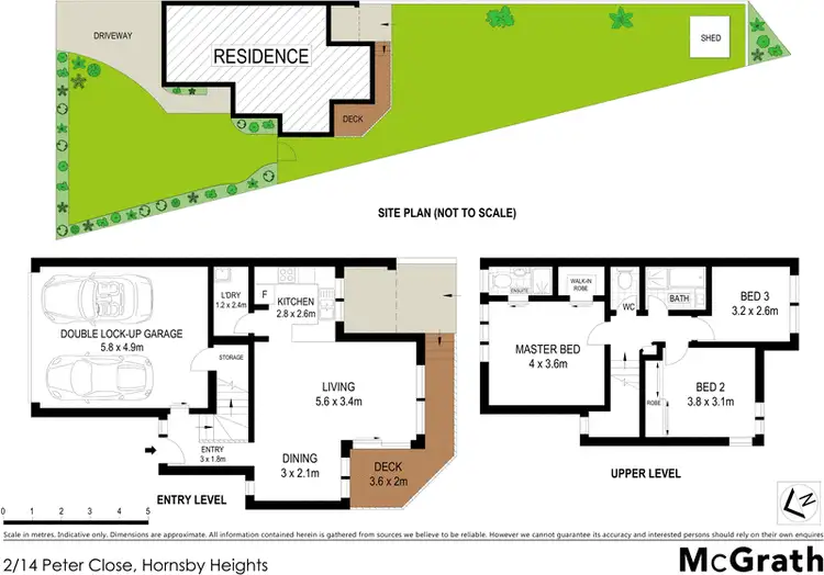 Floorplan of Homely house listing, 2/14 Peter Close, Hornsby Heights NSW 2077