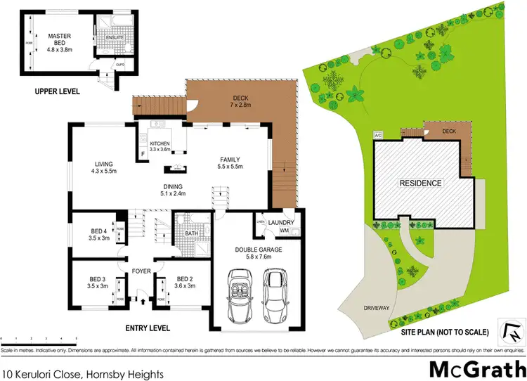 Floorplan of Homely house listing, 10 Kerulori Close, Hornsby Heights NSW 2077
