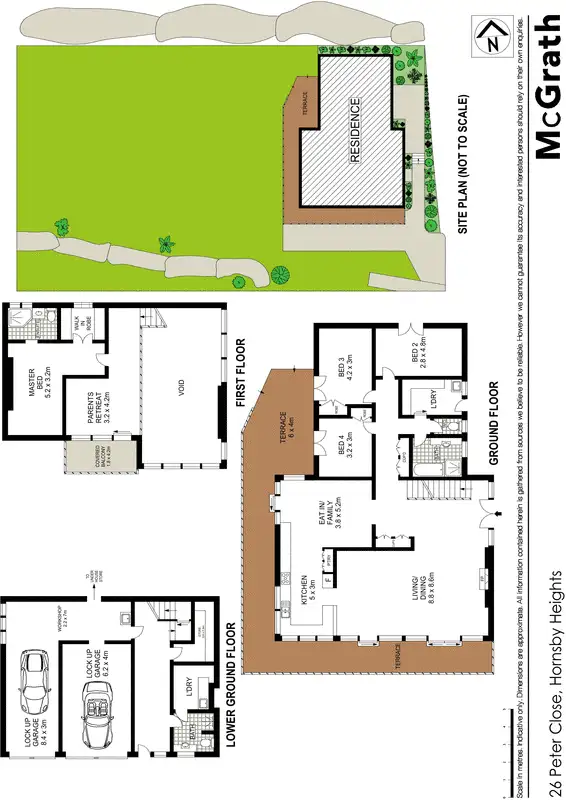 Floorplan of Homely house listing, 26 Peter Close, Hornsby Heights NSW 2077