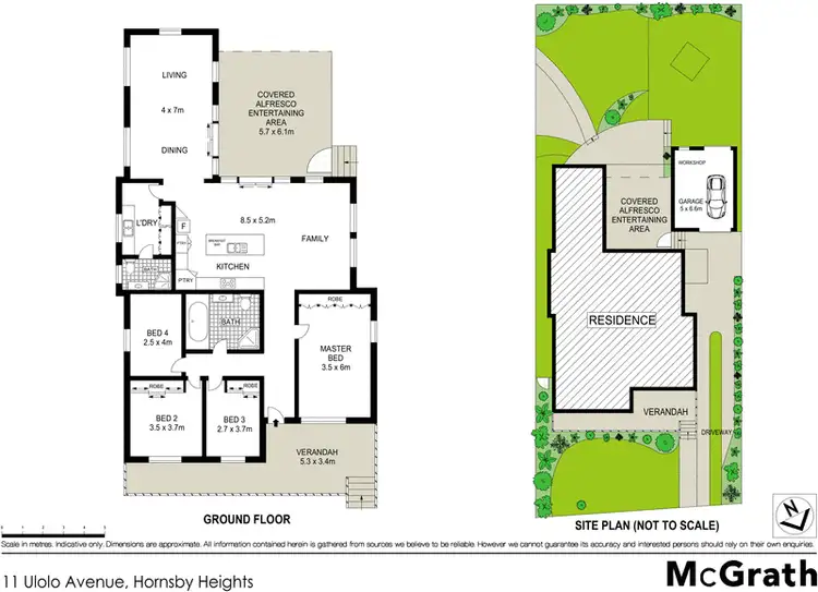 Floorplan of Homely house listing, 11 Ulolo Avenue, Hornsby Heights NSW 2077